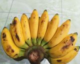 Foto langkah ke 1 dari resep Bolu Pisang Coklat Lumer.