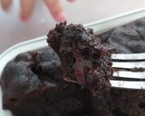 Foto langkah ke 5 dari resep Steamed Fudgy Brownies (kukus) porsi kecil.