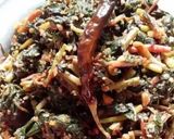 ভোজবাড়ি স্টাইলে লাল শাক ভাজা (bhojbari style laal saag bhaja recipe in Bengali) রেসিপির ধাপ 5 ছবি