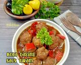 Foto langkah ke 8 dari resep 967. Bola Daging Saus Tiram, Bumbu Minimalis Rasa Maksimalis 😋.