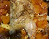 صورة لخطوة 6 من وصفة صينية بطاطا مع الدجاج والخضار🍗🍅🍋