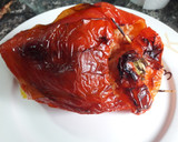 Foto del paso 6 de la receta: Pimiento al horno relleno de arroz y carne