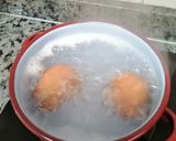 Foto del paso 2 de la receta Ensalada de remolacha con vinagreta de queso de cabra