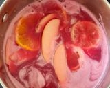 A picture of step 1 of Stovetop Mulled Wine (non-alcoholic).