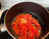 A picture of step 5 of Pork Chops with Zesty Green Onion Salsa.
