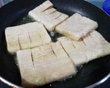 Hình bước làm 1 của món Sườn chay khìa sốt tiêu đen