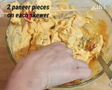 A picture of step 7 of Paneer Tikka Recipe.