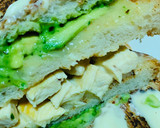 Foto del paso 3 de la receta: Sándwich americano de pollo y algo más..