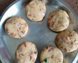 A picture of step 2 of Rajma vada.