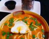 A picture of step 12 of #Sriracha_Ramen_Noodle #SoupWith#Finger_Fish_fry.