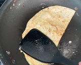 A picture of step 5 of French toast tortillas.