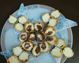 A picture of step 7 of #Cheesy starter snack#5 ingredients.