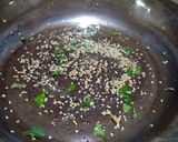 A picture of step 6 of Green moong Idli.