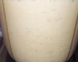 A picture of step 2 of Caramel Frappuccino🍶.