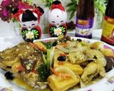Foto langkah ke 5 dari resep Gurame Tahu Tausi.