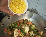 A picture of step 9 of Vegetable Biryani.