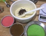 Foto langkah ke 3 dari resep Bolu lapis kukus putih telur #homemadebylita.
