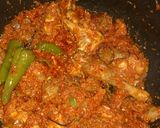 A picture of step 6 of Shahi karahi 👍.