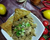 Foto langkah ke 4 dari resep Mie tek-tek (nyemek)🍜 #ketopad_CP_StreetFOODKeto.