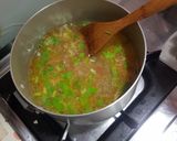 Foto langkah ke 4 dari resep Cilok isi ayam suir kuah pedas.