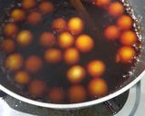 Foto langkah ke 5 dari resep Bubur candil ubi kuning/kolak biji salak.