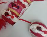 Foto langkah ke 7 dari resep Bolu Lipat Merah Putih.