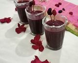 A picture of step 3 of Mulberry shots.