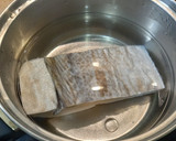 Foto del paso 1 de la receta: Tortilla de bacalao, estilo sidrería