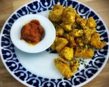 A picture of step 6 of Chicken Satay.