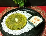 A picture of step 5 of Oats Atta Methi Paratha.