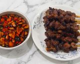 印尼醬油羊肉沙嗲 (Sate kambing bumbu kecap)的食譜步驟5照片