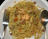 Foto langkah ke 6 dari resep Spaghetti Aglio olio spicy 🌶.
