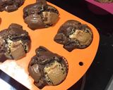 A picture of step 6 of Tripple Chocolate Muffins - 5th month with Mateo 🎂👶🏼🍫.