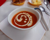 टोमेटो सूप(tomato soup recipe in hindi) रेसिपी चरण 7 फोटो