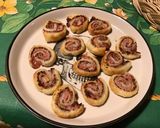 Une image de l'étape 6 de Feuilletés apéritif « escargots » au jambon blanc et moutarde à l ancienne.