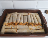 Foto del paso 13 de la receta: Canelones de pescado con bechamel de gambas