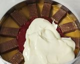 Foto langkah ke 11 dari resep Bolu Coklat dengan 3 Varian Mousse.