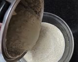 A picture of step 3 of Black eyed beans chilla.