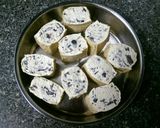 Hình bước làm 7 của món Đậu Hủ Nhồi Nấm Kho Cà Chua (Món Chay)