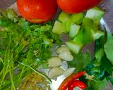 A picture of step 1 of Tomato Chutney.