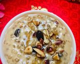 A picture of step 11 of Sago /Sagubhiyam Payasam (Sugarfree).