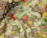 A picture of step 1 of Vegetables pulao.