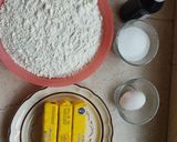 Foto del paso 1 de la receta: Tarta de pera con arándanos