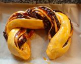 Szilvalekváros kalács recept fázis 2 fotója