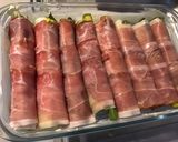 Une image de l'étape 6 de Gratin de poireaux au jambon cru, emmental et béchamel au vin blanc.