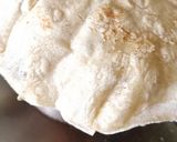 A picture of step 5 of Jowar bhakri and Brinjal subji.