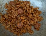 Foto langkah ke 4 dari resep Macaroni Telor Sosis.