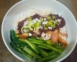รูปขั้นตอนการทำที่ 3 ของ บะหมี่โอ๊ตแห้งหมูกรอบ(สูตรขี้เกียจ) - คีโต