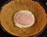 A picture of step 16 of Striped Fresh Raspberry Cheesecake.