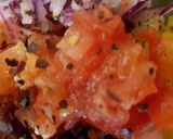 A picture of step 2 of My Spiral & Shredded Salad with A little Chorizo. 😎.